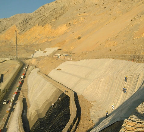 Slope Stabilization Project for a Governmental Institute