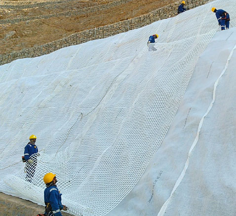 Slope Stabilization Project in Qurum